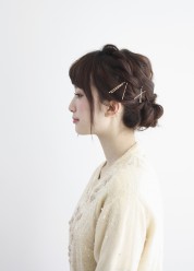 ＊結婚式・パーティ・二次会＊編み込みヘアアレンジ【LDK hair】